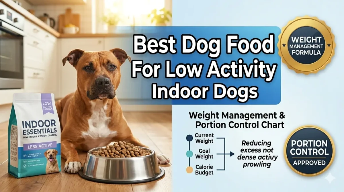 Best Dog Food For Low Activity Or Indoor Dogs Complete Guide
